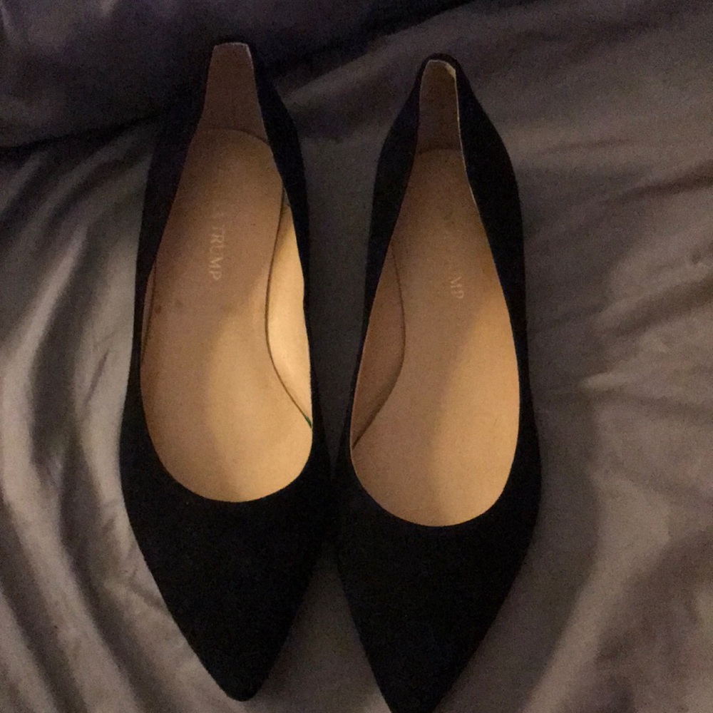 Ivanka Trump NWT flats black suede